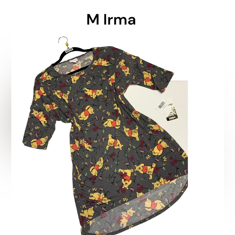Winnie the Pooh LuLaRoe Irma NWT